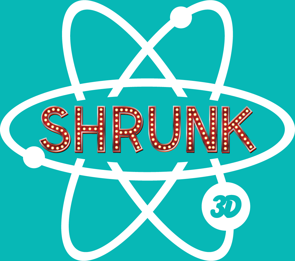 Shrunk 3D logo